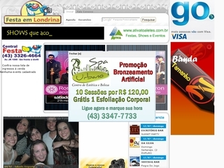 Thumbnail do site FestaEmLondrina.com.br