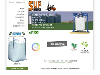 Thumbnail do site SuperBag Londrina