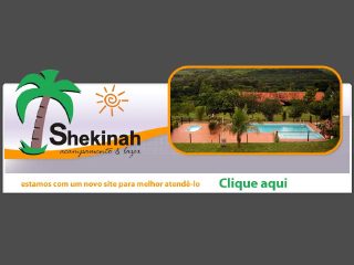 Thumbnail do site Recanto Shekinah