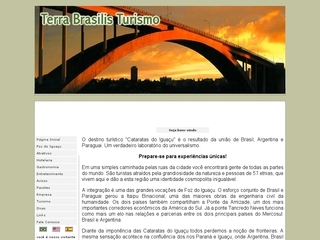 Thumbnail do site Terra Brasilis Turismo