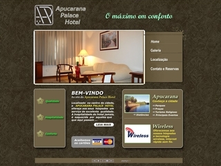 Thumbnail do site Apucarana Palace Hotel **