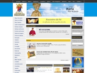 Thumbnail do site Diocese Catlica de Paranava 