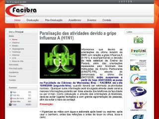 Thumbnail do site FACIBRA - Faculdade de Cincias de Wenceslau Braz
