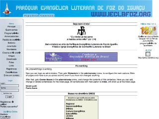 Thumbnail do site Paroquia Evanglica Luterana de Foz do Iguau