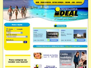 Thumbnail do site Imobiliria Ideal Curitiba