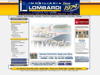 Thumbnail do site Imobiliria Lombardi
