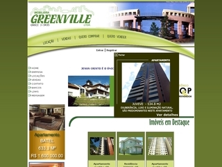 Thumbnail do site Greenville Imveis