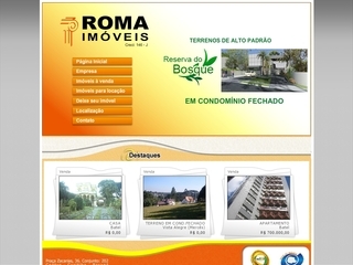 Thumbnail do site Roma Imveis S/C