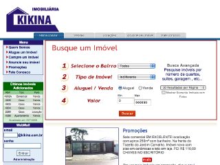 Thumbnail do site Imobiliria Kikina