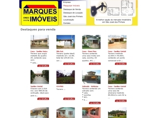 Thumbnail do site Marques Imveis
