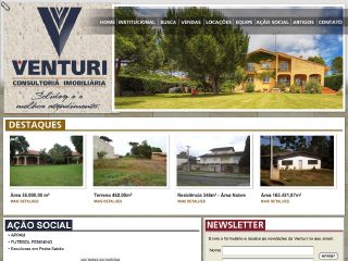 Thumbnail do site Venturi Consultoria Imobiliria