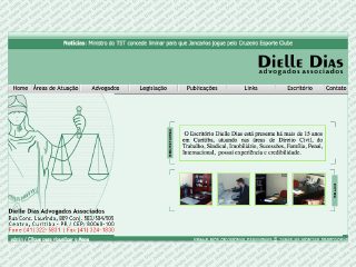 Thumbnail do site Dielle Dias Advogados
