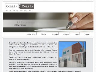 Thumbnail do site Corrêa & Corrêa Advogados Associados
