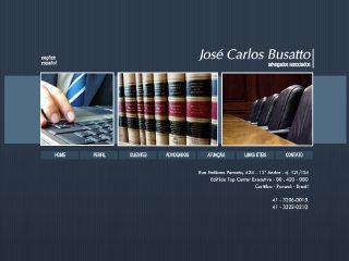Thumbnail do site Jos Carlos Busatto Advogados Associados