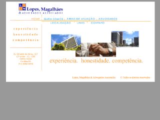Thumbnail do site Lopes, Magalhes & Advogados