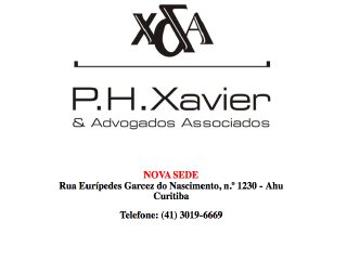 Thumbnail do site Pedro Henrique Xavier & Advogados