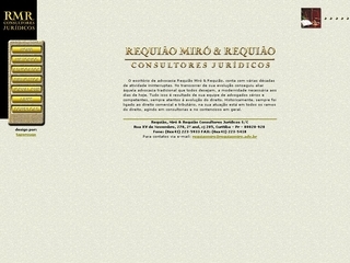 Thumbnail do site Requio, Mir & Requio Consultores Jurdicos