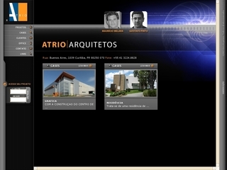 Thumbnail do site Atrio Arquitetos
