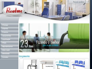 Thumbnail do site Realme - Indstria e Comrcio de Mveis