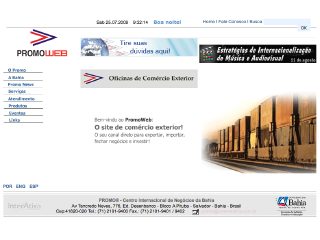 Thumbnail do site Centro Internacional de Negcios da Bahia