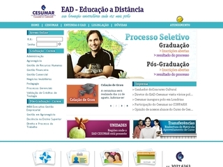 Thumbnail do site EAD - CESUMAR