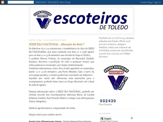 Thumbnail do site Grupo Escoteiro Vicentino de Toledo