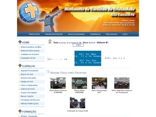 Thumbnail do site Movimento de Cursilhos de Cristandade - GED