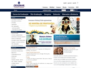 Thumbnail do site CESUMAR - Centro Universitrio de Maring