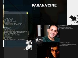 Thumbnail do site ParanáCine