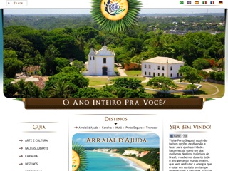 Thumbnail do site Secretaria de Turismo de Porto Seguro