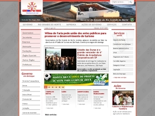 Thumbnail do site Governo do Estado de Rio Grande do Norte