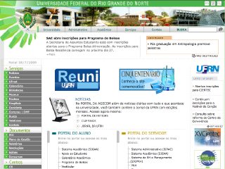 Thumbnail do site Universidade Federal do Rio Grande do Norte