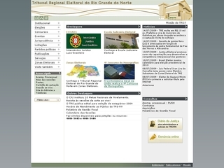 Thumbnail do site Tribunal Regional Eleitoral do Rio Grande do Norte