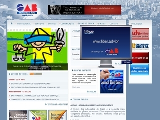 Thumbnail do site OAB/RN:  Ordem dos Advogados do Brasil