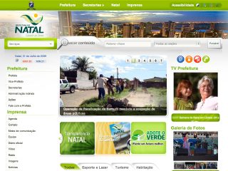 Thumbnail do site Prefeitura Municipal de Natal