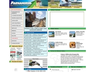 Thumbnail do site Prefeitura Municipal de Parnamirim