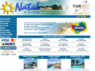 Thumbnail do site Natal - by Turnet Turismo