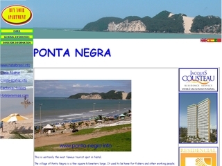Thumbnail do site Ponta Negra, a melhor praia de Natal