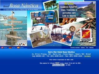 Thumbnail do site Hotel Rosa Náutica
