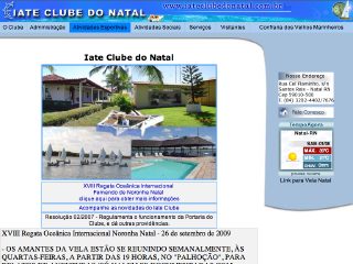 Thumbnail do site Iate Clube do Natal