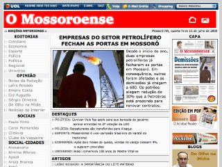 Thumbnail do site Jornal O Mossoroense