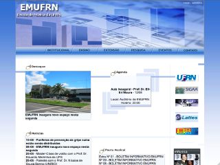 Thumbnail do site Escola de Msica - UFRN
