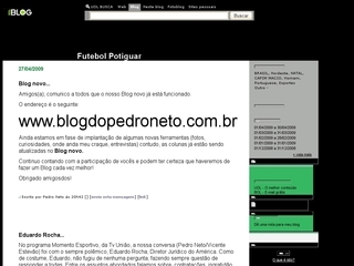 Thumbnail do site Futebol Potiguar (Blog)