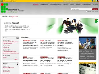Thumbnail do site Centro Federal de Educao Tecnolgica do Rio Grande do Norte