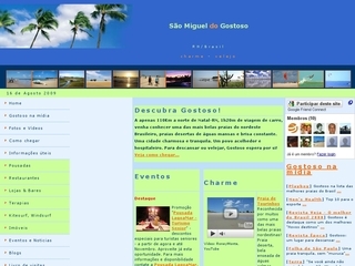 Thumbnail do site Praia do Gostoso