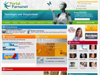 Thumbnail do site Portal Parnanet