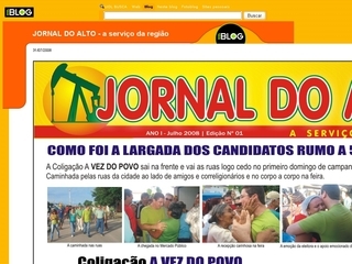 Thumbnail do site Jornal do Alto