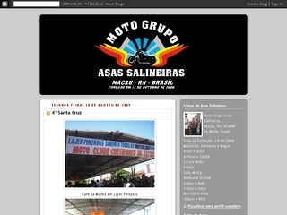 Thumbnail do site Moto Clube Asas Salineiras