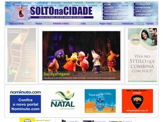 Thumbnail do site Solto na Cidade - guia cultural da cidade do Natal