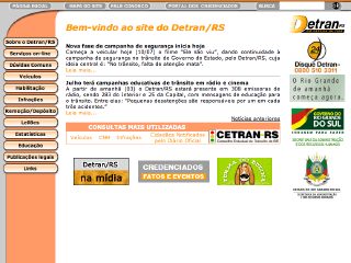 Thumbnail do site DETRAN - Rio Grande do Sul